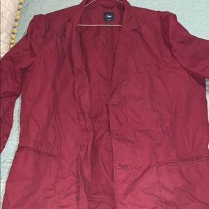 Maroon Gap Blazer